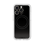 スリムプロテクションプレミアムケース with MagSafe［ Dot Gradation - Black ］