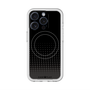 スリムプロテクションプレミアムケース with MagSafe［ Dot Gradation - Black ］