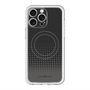 スリムプロテクションプレミアムケース with MagSafe［ Dot Gradation - Black ］