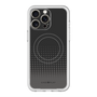 スリムプロテクションプレミアムケース with MagSafe［ Dot Gradation - Black ］