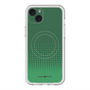 スリムプロテクションプレミアムケース with MagSafe［ Dot Gradation - Green ］