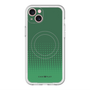 スリムプロテクションプレミアムケース with MagSafe［ Dot Gradation - Green ］