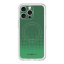 スリムプロテクションプレミアムケース with MagSafe［ Dot Gradation - Green ］