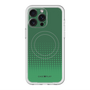 スリムプロテクションプレミアムケース with MagSafe［ Dot Gradation - Green ］