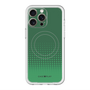 スリムプロテクションプレミアムケース with MagSafe［ Dot Gradation - Green ］
