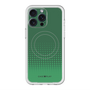 スリムプロテクションプレミアムケース with MagSafe［ Dot Gradation - Green ］