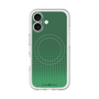 スリムプロテクションプレミアムケース with MagSafe［ Dot Gradation - Green ］
