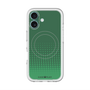 スリムプロテクションプレミアムケース with MagSafe［ Dot Gradation - Green ］