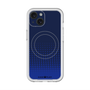 スリムプロテクションプレミアムケース with MagSafe［ Dot Gradation - Blue ］