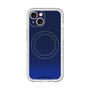 スリムプロテクションプレミアムケース with MagSafe［ Dot Gradation - Blue ］
