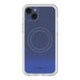 スリムプロテクションプレミアムケース with MagSafe［ Dot Gradation - Blue ］