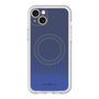 スリムプロテクションプレミアムケース with MagSafe［ Dot Gradation - Blue ］