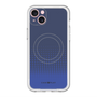 スリムプロテクションプレミアムケース with MagSafe［ Dot Gradation - Blue ］