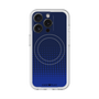 スリムプロテクションプレミアムケース with MagSafe［ Dot Gradation - Blue ］