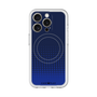 スリムプロテクションプレミアムケース with MagSafe［ Dot Gradation - Blue ］