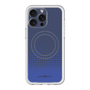 スリムプロテクションプレミアムケース with MagSafe［ Dot Gradation - Blue ］
