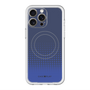 スリムプロテクションプレミアムケース with MagSafe［ Dot Gradation - Blue ］