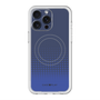 スリムプロテクションプレミアムケース with MagSafe［ Dot Gradation - Blue ］