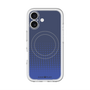 スリムプロテクションプレミアムケース with MagSafe［ Dot Gradation - Blue ］