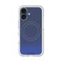 スリムプロテクションプレミアムケース with MagSafe［ Dot Gradation - Blue ］
