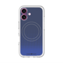 スリムプロテクションプレミアムケース with MagSafe［ Dot Gradation - Blue ］