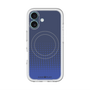スリムプロテクションプレミアムケース with MagSafe［ Dot Gradation - Blue ］