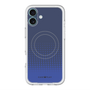 スリムプロテクションプレミアムケース with MagSafe［ Dot Gradation - Blue ］