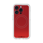 スリムプロテクションプレミアムケース with MagSafe［ Dot Gradation - Red ］