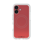スリムプロテクションプレミアムケース with MagSafe［ Dot Gradation - Red ］