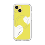 スリムプロテクションプレミアムケース with MagSafe［ Two Hearts - Yellow ］