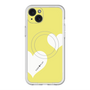 スリムプロテクションプレミアムケース with MagSafe［ Two Hearts - Yellow ］