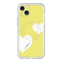 スリムプロテクションプレミアムケース with MagSafe［ Two Hearts - Yellow ］