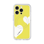 スリムプロテクションプレミアムケース with MagSafe［ Two Hearts - Yellow ］