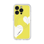スリムプロテクションプレミアムケース with MagSafe［ Two Hearts - Yellow ］