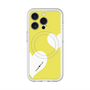 スリムプロテクションプレミアムケース with MagSafe［ Two Hearts - Yellow ］