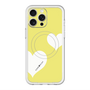 スリムプロテクションプレミアムケース with MagSafe［ Two Hearts - Yellow ］