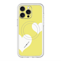 スリムプロテクションプレミアムケース with MagSafe［ Two Hearts - Yellow ］