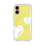 スリムプロテクションプレミアムケース with MagSafe［ Two Hearts - Yellow ］