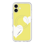 スリムプロテクションプレミアムケース with MagSafe［ Two Hearts - Yellow ］