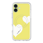 スリムプロテクションプレミアムケース with MagSafe［ Two Hearts - Yellow ］