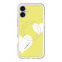 スリムプロテクションプレミアムケース with MagSafe［ Two Hearts - Yellow ］
