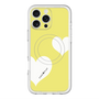 スリムプロテクションプレミアムケース with MagSafe［ Two Hearts - Yellow ］