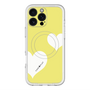 スリムプロテクションプレミアムケース with MagSafe［ Two Hearts - Yellow ］