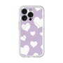 スリムプロテクションプレミアムケース with MagSafe［ Dot Hearts - Purple ］