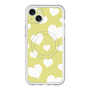 スリムプロテクションプレミアムケース with MagSafe［ Dot Hearts - Yellow ］