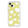 スリムプロテクションプレミアムケース with MagSafe［ Dot Hearts - Yellow ］