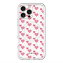 スリムプロテクションプレミアムケース with MagSafe［ Stripe Hearts - Pink ］