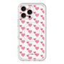 スリムプロテクションプレミアムケース with MagSafe［ Stripe Hearts - Pink ］