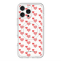 スリムプロテクションプレミアムケース with MagSafe［ Stripe Hearts - Red ］