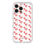 スリムプロテクションプレミアムケース with MagSafe［ Stripe Hearts - Red ］